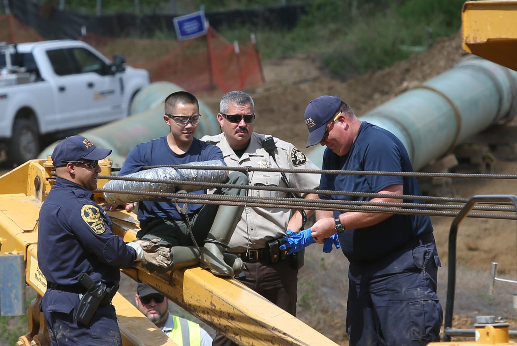 Mountain Valley Pipeline protest